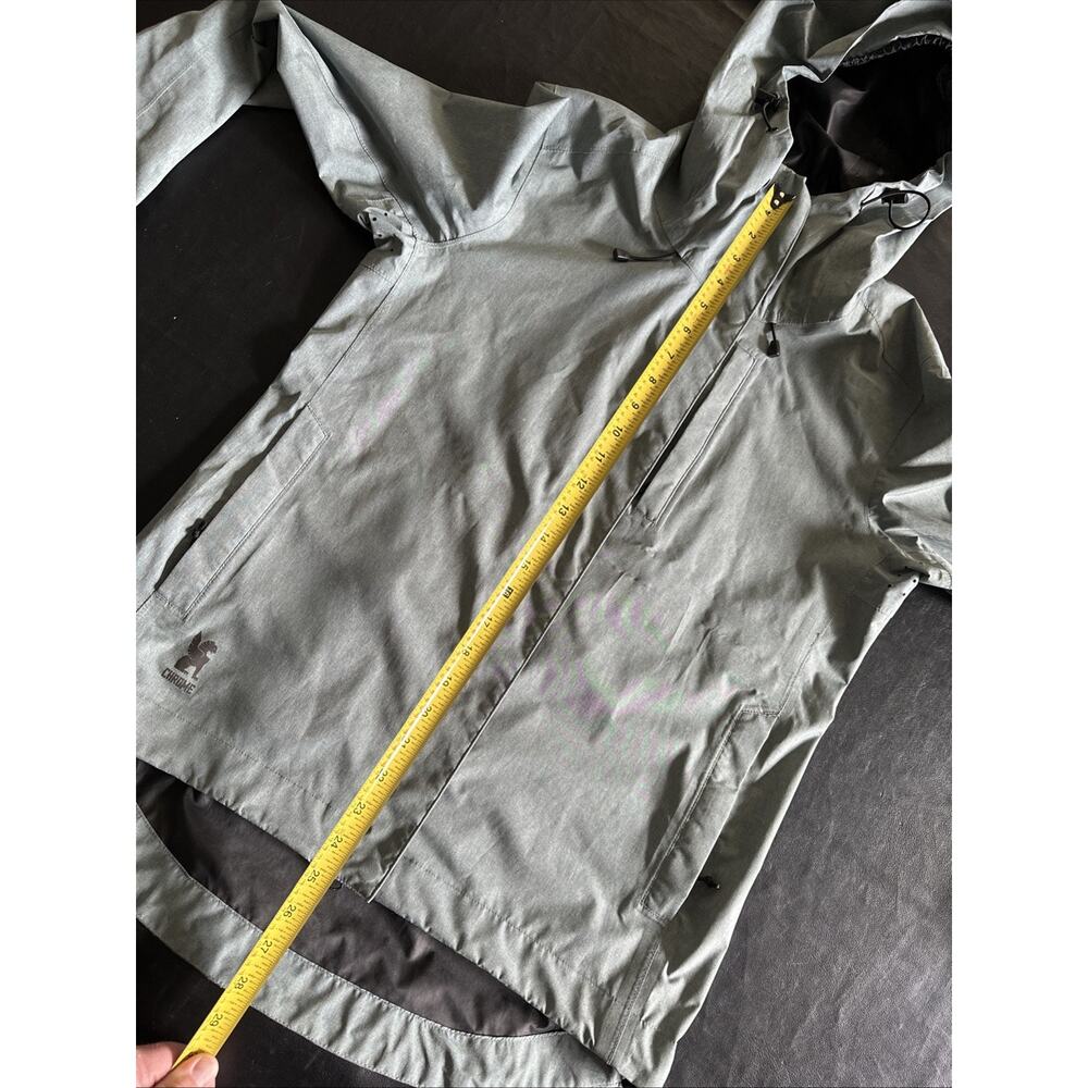 Chrome Industries Storm Cobra Jacket Women’s L Green Waterproof Cycling Jacket - Picture 10 of 13